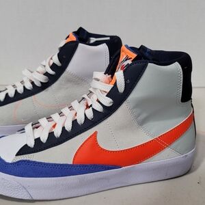 Nike Blazer Mid '77 SE PS Midnight Navy Team Orange